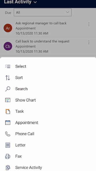 Dynamics 365 for Phones Screenshot 2 - AppWisp.com Dynamics 365 for Phones Screenshot 2 - AppWisp.com