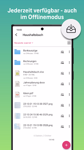 MagentaCLOUD - Cloud Speicher Screenshot 3 - AppWisp.com MagentaCLOUD - Cloud Speicher Screenshot 3 - AppWisp.com
