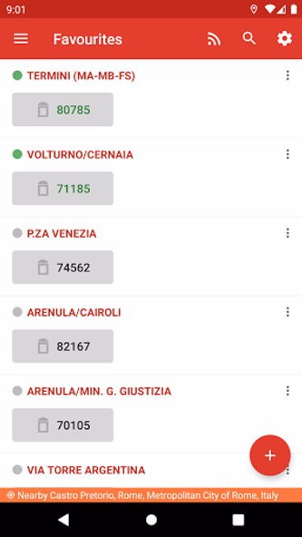 Probus Rome: Live Bus & Routes Screenshot 2 - AppWisp.com Probus Rome: Live Bus & Routes Screenshot 2 - AppWisp.com