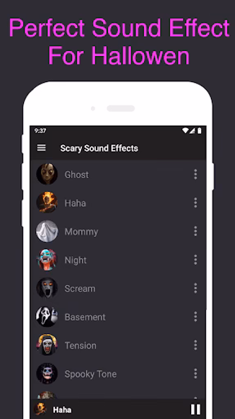 Scary Sound Effects - Ghost Screenshot 3 - AppWisp.com Scary Sound Effects - Ghost Screenshot 3 - AppWisp.com
