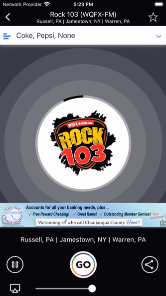 Media One Radio Group Screenshot 1 - AppWisp.com Media One Radio Group Screenshot 1 - AppWisp.com