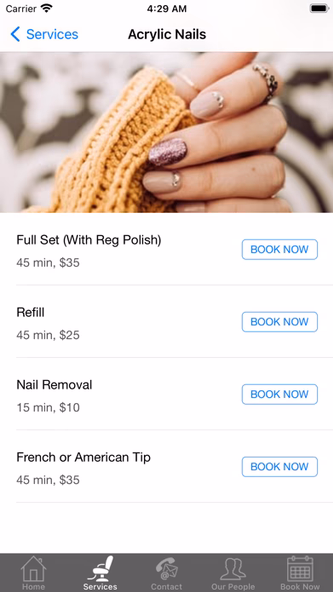 Q Spa Nails Screenshot 3 - AppWisp.com Q Spa Nails Screenshot 3 - AppWisp.com