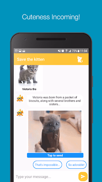 Save The Kitten Screenshot 1 - AppWisp.com Save The Kitten Screenshot 1 - AppWisp.com