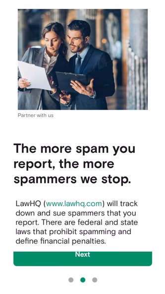 CallerHQ Catch & Sue Spammers Screenshot 2 - AppWisp.com CallerHQ Catch & Sue Spammers Screenshot 2 - AppWisp.com
