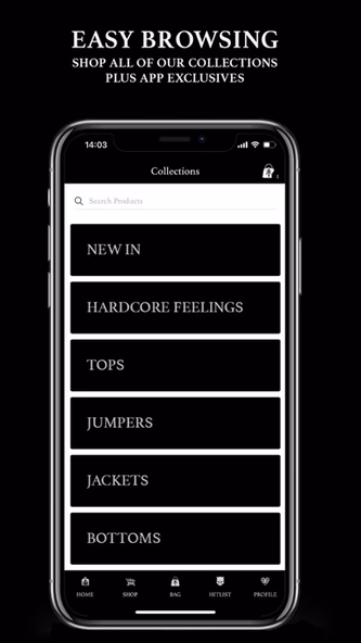 Drop Dead Clothing Screenshot 3 - AppWisp.com Drop Dead Clothing Screenshot 3 - AppWisp.com