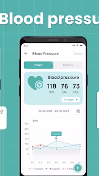 Blood Pressure Diary: Bp Log Screenshot 2 - AppWisp.com Blood Pressure Diary: Bp Log Screenshot 2 - AppWisp.com