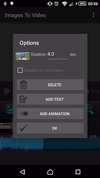 Photos To Video Screenshot 4 - AppWisp.com Photos To Video Screenshot 4 - AppWisp.com