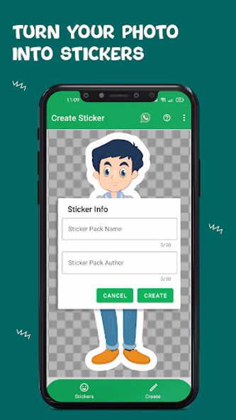 Stickers Maker for WhatsApp Screenshot 1 - AppWisp.com Stickers Maker for WhatsApp Screenshot 1 - AppWisp.com