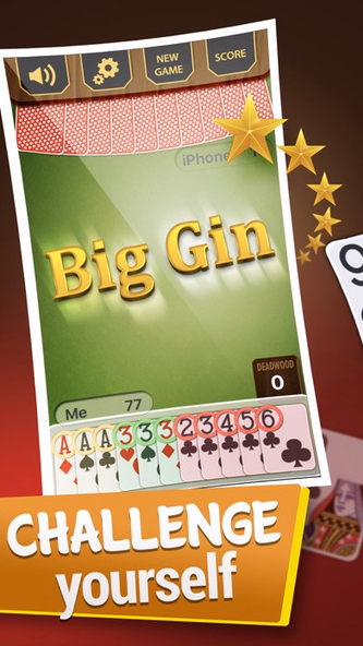Gin Rummy Best Card Game Screenshot 4 - AppWisp.com Gin Rummy Best Card Game Screenshot 4 - AppWisp.com