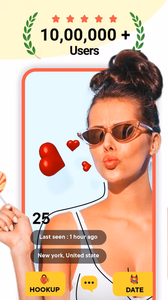 Hookup Dating & Affair: Flirty Screenshot 3 - AppWisp.com Hookup Dating & Affair: Flirty Screenshot 3 - AppWisp.com
