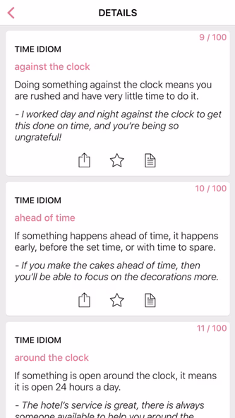 Medical Time idioms in English Screenshot 1 - AppWisp.com Medical Time idioms in English Screenshot 1 - AppWisp.com