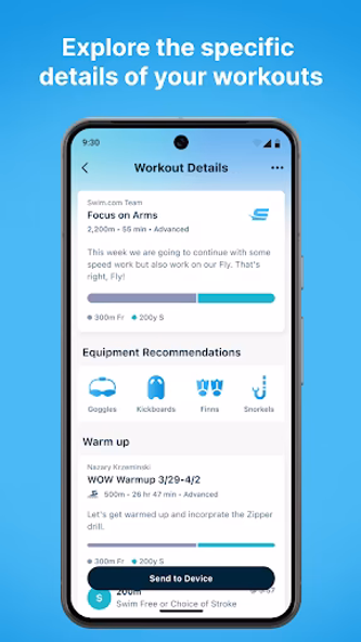 Swim.com: Workouts & Tracking Screenshot 4 - AppWisp.com Swim.com: Workouts & Tracking Screenshot 4 - AppWisp.com