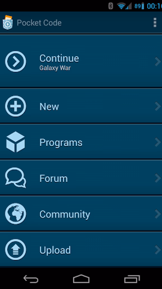 Pocket Code: Learn programming Screenshot 2 - AppWisp.com Pocket Code: Learn programming Screenshot 2 - AppWisp.com