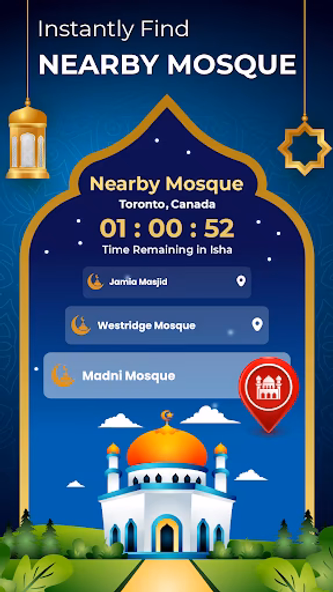 Qibla finder: Azan Prayer time Screenshot 4 - AppWisp.com Qibla finder: Azan Prayer time Screenshot 4 - AppWisp.com