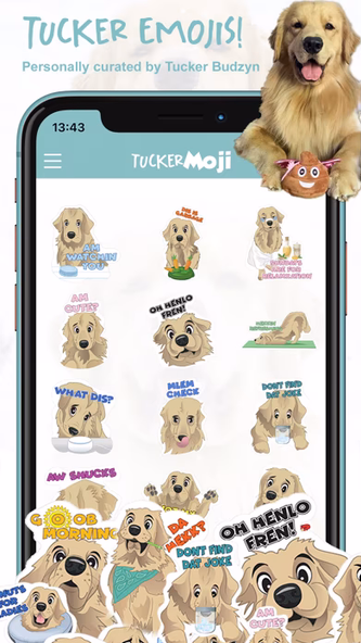 TuckerMoji - Tucker Budzyn Dog Screenshot 4 - AppWisp.com