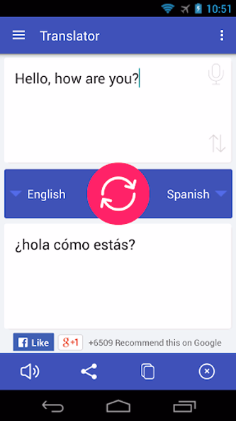 Language Translator iGlot Screenshot 3 - AppWisp.com Language Translator iGlot Screenshot 3 - AppWisp.com