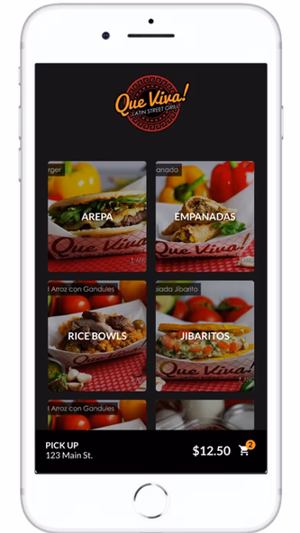 Que Viva! Latin Street Grill Screenshot 1 - AppWisp.com Que Viva! Latin Street Grill Screenshot 1 - AppWisp.com