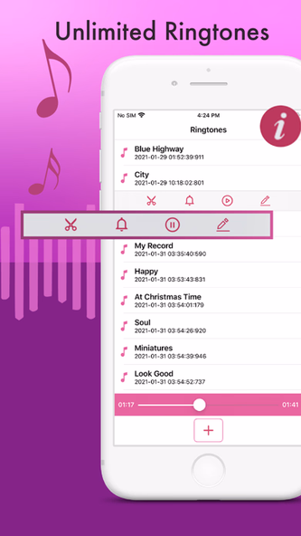 Ringtone Maker . Screenshot 4 - AppWisp.com Ringtone Maker . Screenshot 4 - AppWisp.com