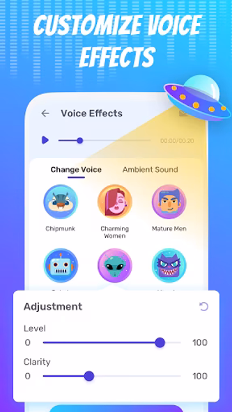 Voice Changer - Voice Effects Screenshot 3 - AppWisp.com Voice Changer - Voice Effects Screenshot 3 - AppWisp.com