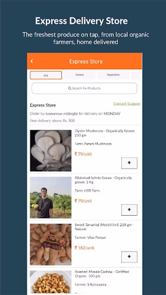 Farmizen - Organic Fruits & Ve Screenshot 2 - AppWisp.com Farmizen - Organic Fruits & Ve Screenshot 2 - AppWisp.com