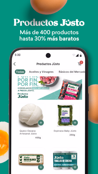 Jüsto - El súper 100% digital Screenshot 4 - AppWisp.com Jüsto - El súper 100% digital Screenshot 4 - AppWisp.com