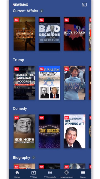 Newsmax Screenshot 3 - AppWisp.com
