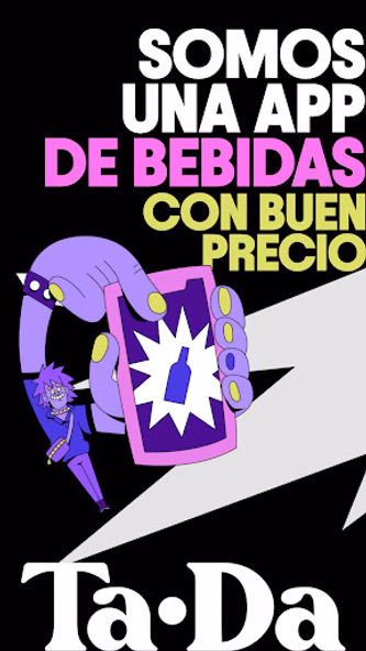 TaDa App de Bebidas Screenshot 1 - AppWisp.com TaDa App de Bebidas Screenshot 1 - AppWisp.com