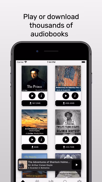 LibriVox Audiobooks - zLibrary Screenshot 1 - AppWisp.com