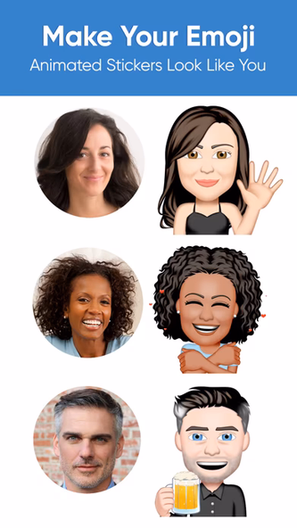 Emoji Me Sticker Maker Screenshot 1 - AppWisp.com Emoji Me Sticker Maker Screenshot 1 - AppWisp.com