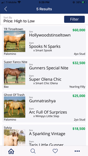 EquineTrader Screenshot 2 - AppWisp.com EquineTrader Screenshot 2 - AppWisp.com