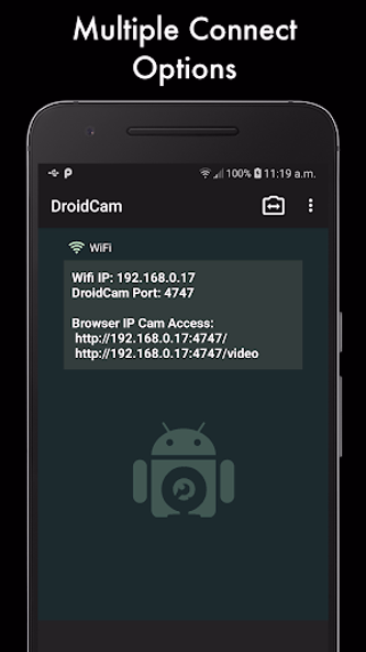 DroidCam Webcam (Classic) Screenshot 3 - AppWisp.com DroidCam Webcam (Classic) Screenshot 3 - AppWisp.com