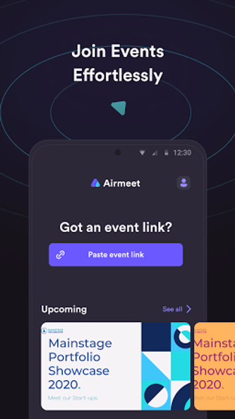 Airmeet Screenshot 2 - AppWisp.com Airmeet Screenshot 2 - AppWisp.com