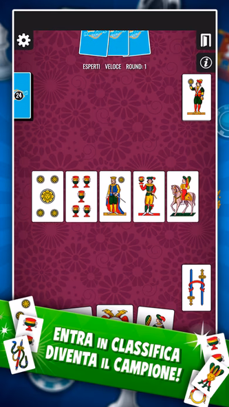 Rubamazzo Più - Card Games Screenshot 2 - AppWisp.com Rubamazzo Più - Card Games Screenshot 2 - AppWisp.com