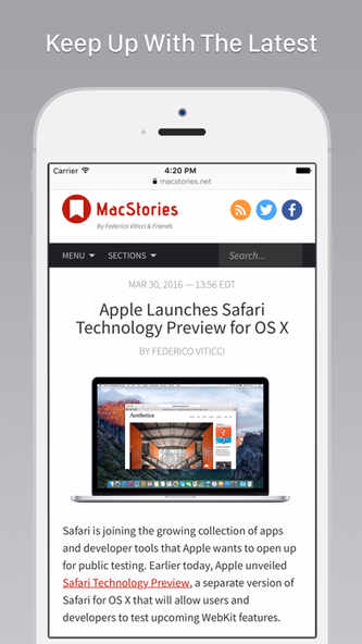 MacHash News Screenshot 4 - AppWisp.com MacHash News Screenshot 4 - AppWisp.com