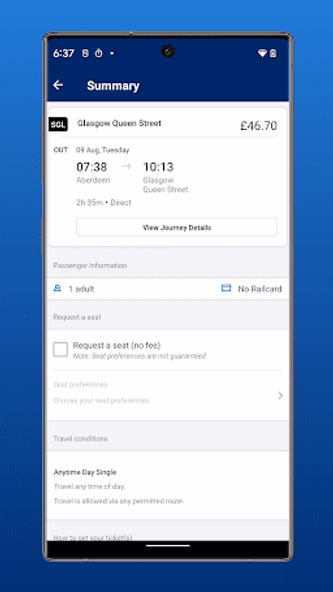 ScotRail Train Times & Tickets Screenshot 3 - AppWisp.com ScotRail Train Times & Tickets Screenshot 3 - AppWisp.com