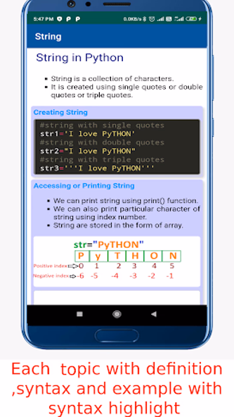 Python Programming Screenshot 3 - AppWisp.com Python Programming Screenshot 3 - AppWisp.com