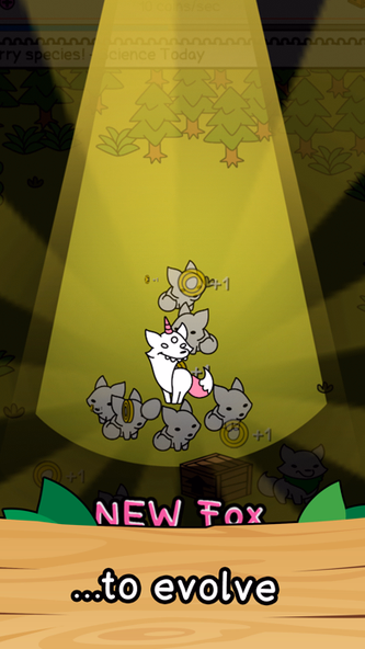 Fox Evolution - Clicker Game Screenshot 2 - AppWisp.com Fox Evolution - Clicker Game Screenshot 2 - AppWisp.com