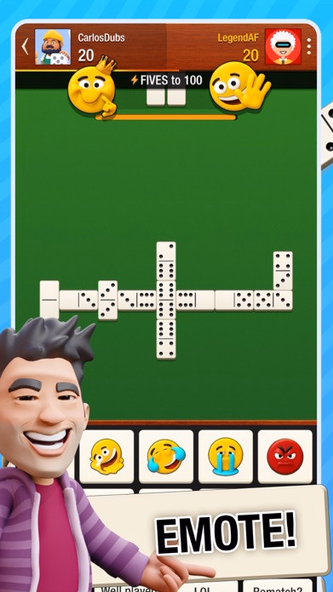 Domino! - Multiplayer Dominoes Screenshot 3 - AppWisp.com Domino! - Multiplayer Dominoes Screenshot 3 - AppWisp.com