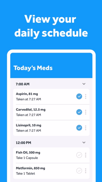 EveryDose: Medication Reminder Screenshot 3 - AppWisp.com EveryDose: Medication Reminder Screenshot 3 - AppWisp.com