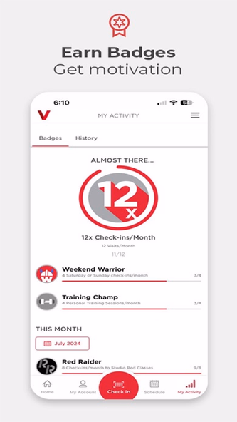 VASA Fitness Mobile Screenshot 3 - AppWisp.com VASA Fitness Mobile Screenshot 3 - AppWisp.com