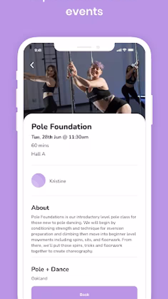 Pole + Dance Screenshot 3 - AppWisp.com Pole + Dance Screenshot 3 - AppWisp.com