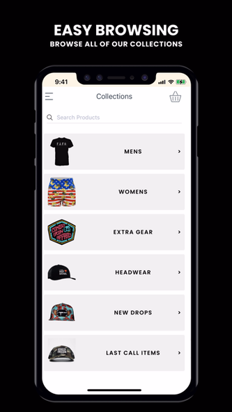 Combat Iron Apparel Co. Screenshot 3 - AppWisp.com Combat Iron Apparel Co. Screenshot 3 - AppWisp.com