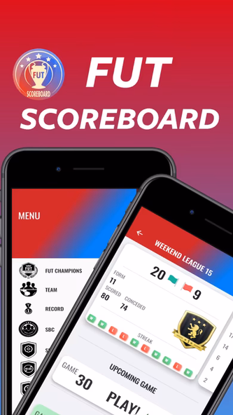 FUT Scoreboard - Track & Alert Screenshot 1 - AppWisp.com FUT Scoreboard - Track & Alert Screenshot 1 - AppWisp.com