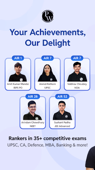 PW -JEE/NEET, UPSC, GATE, SSC Screenshot 2 - AppWisp.com PW -JEE/NEET, UPSC, GATE, SSC Screenshot 2 - AppWisp.com