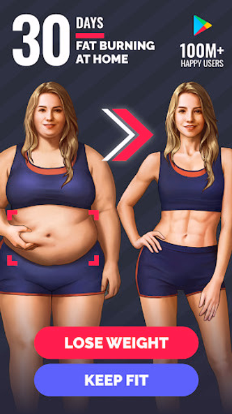 Lose Weight App for Women Screenshot 1 - AppWisp.com Lose Weight App for Women Screenshot 1 - AppWisp.com
