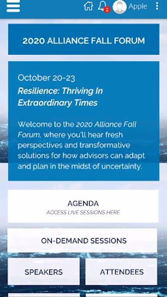 FWA 2020 Fall Forum Screenshot 2 - AppWisp.com FWA 2020 Fall Forum Screenshot 2 - AppWisp.com