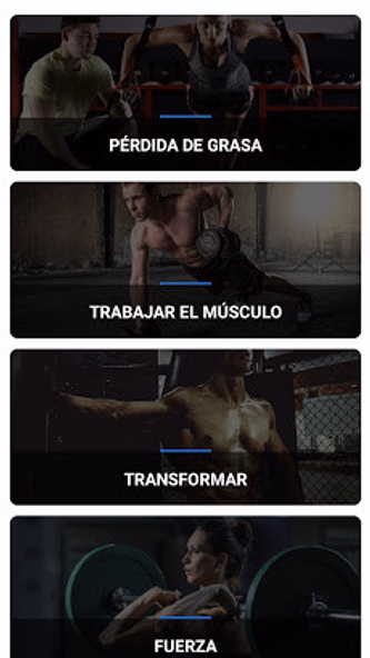 Fitness Gym Ejercicio y Nutric Screenshot 4 - AppWisp.com Fitness Gym Ejercicio y Nutric Screenshot 4 - AppWisp.com