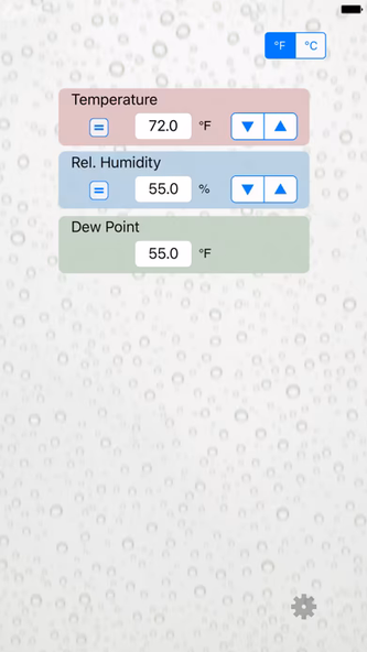 Dew Point Calc Screenshot 1 - AppWisp.com Dew Point Calc Screenshot 1 - AppWisp.com