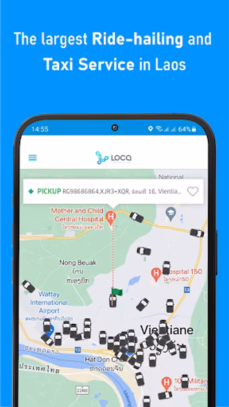 LOCA - Lao Taxi & Super App Screenshot 2 - AppWisp.com LOCA - Lao Taxi & Super App Screenshot 2 - AppWisp.com