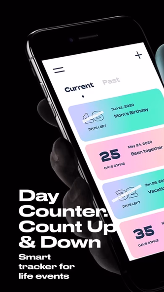 Day Counter. Count Up & Down Screenshot 1 - AppWisp.com Day Counter. Count Up & Down Screenshot 1 - AppWisp.com